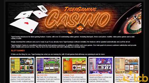 Tigergaming casino codigo promocional